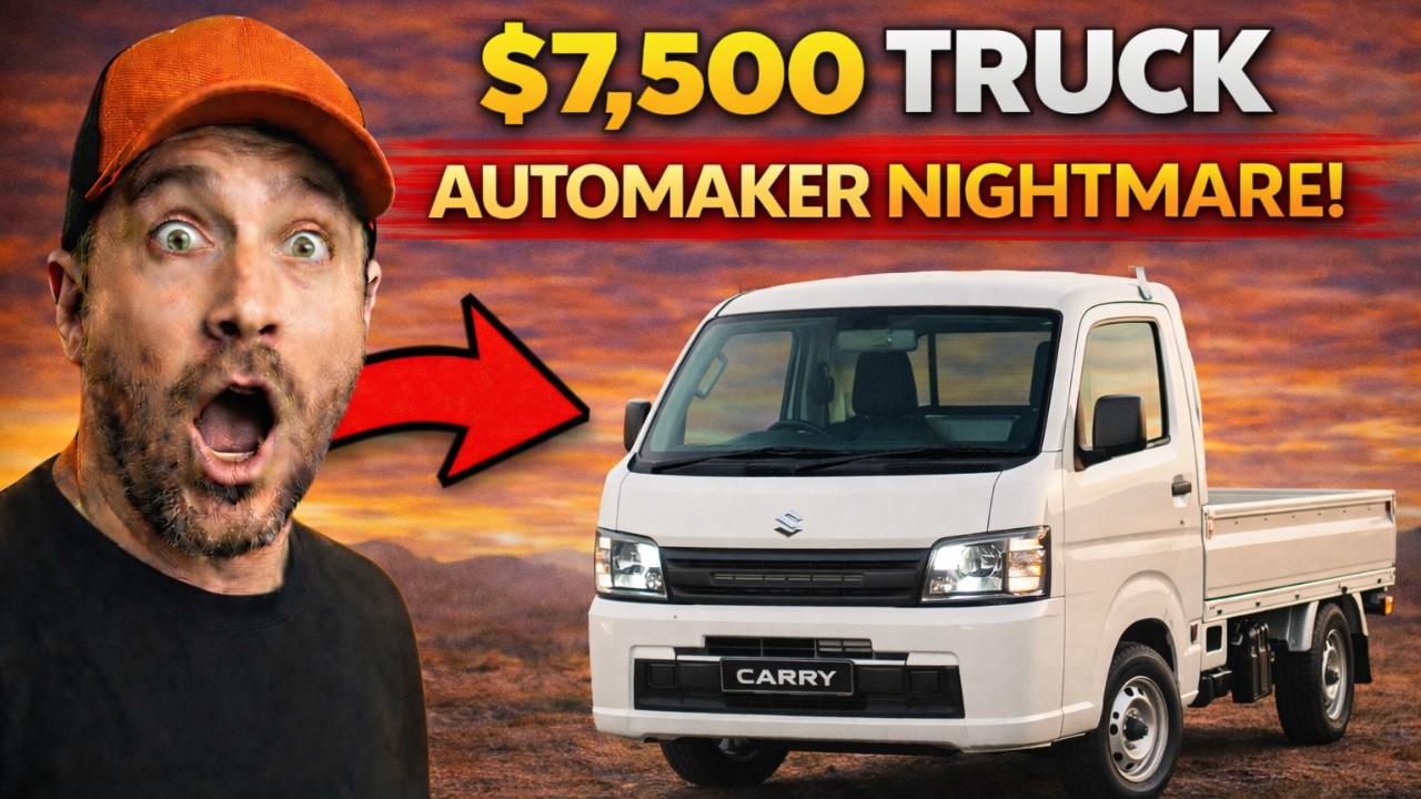 Suzuki CEO Reveals NEW $7.5K Kei Truck — And It’s TERRIFYING America’s Auto Industry!