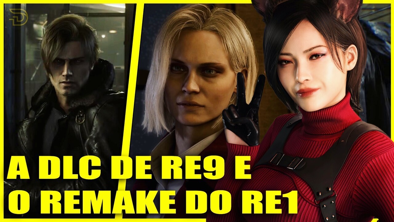 RESIDENT EVIL 9 REQUIEM: DLC do LEON? Ada, Remake de RE1, Code Veronica e REZERO!