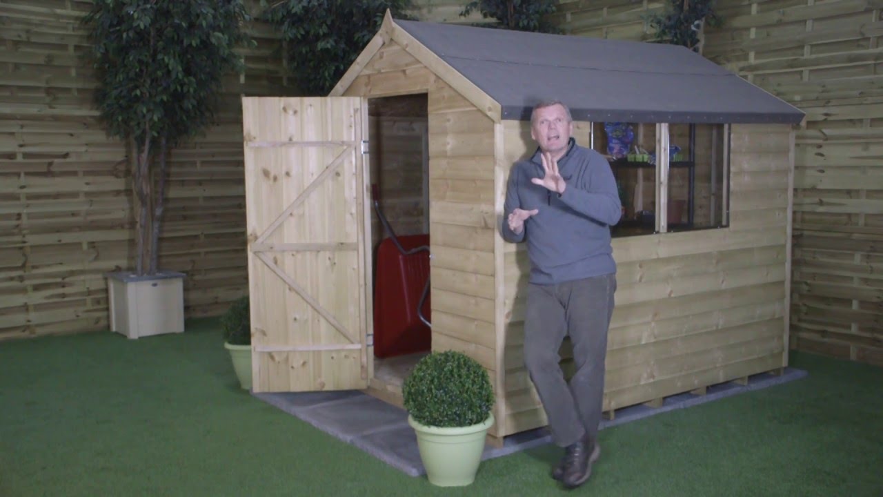 Overlap Pressure Treated Sheds by Forest Garden: Selecting a Durable, Secure Shed