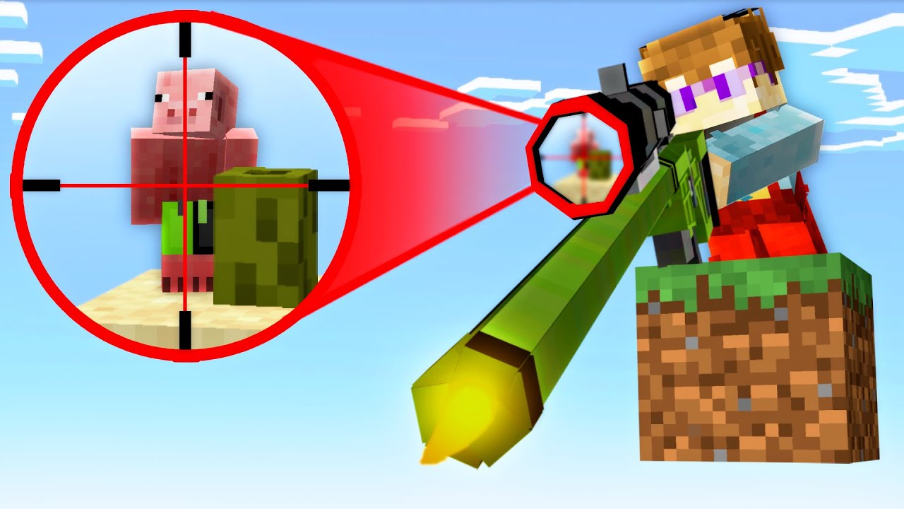 4 IDIOT&Oacute;W vs CHOWANY Z BRONIAMI w Minecraft!