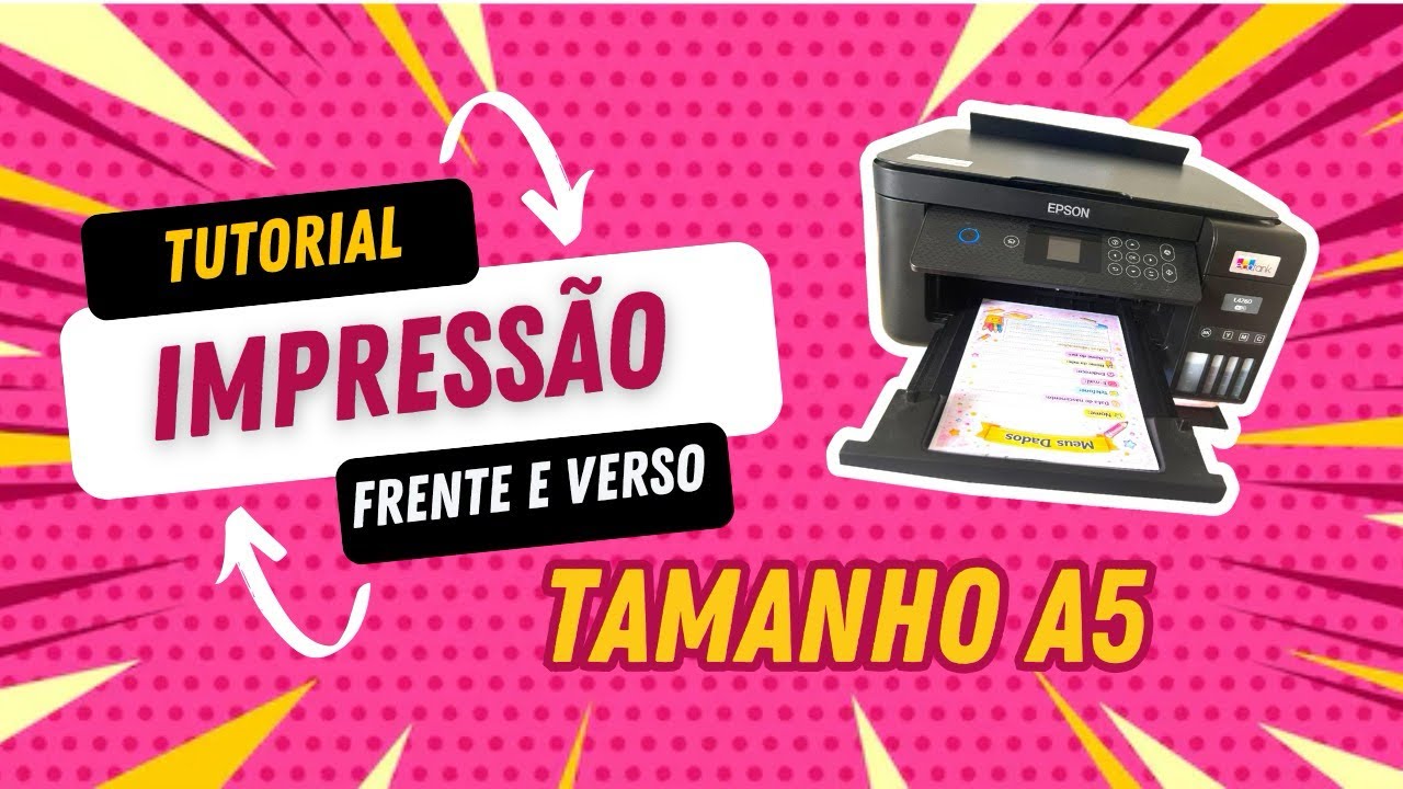 Tutorial Impressão frente e verso tamanho A5 