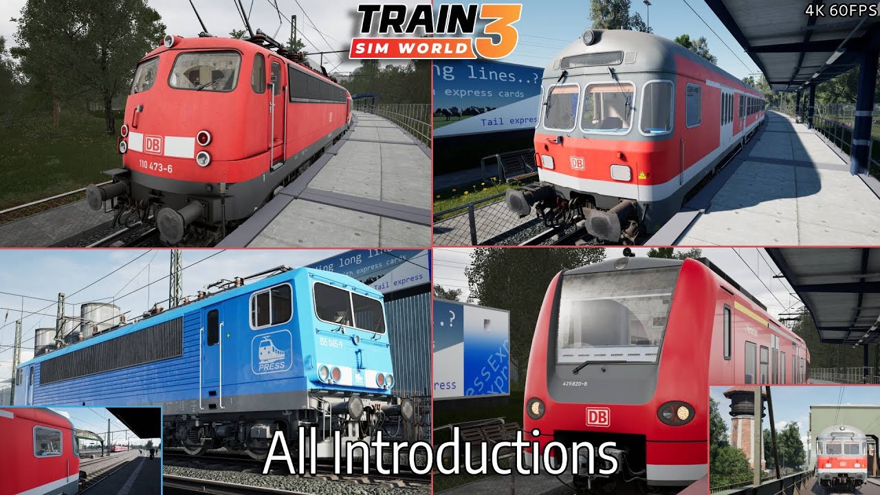 All Introductions - Bahnstrecke Bremen - Oldenburg - First Look - Train Sim World 3