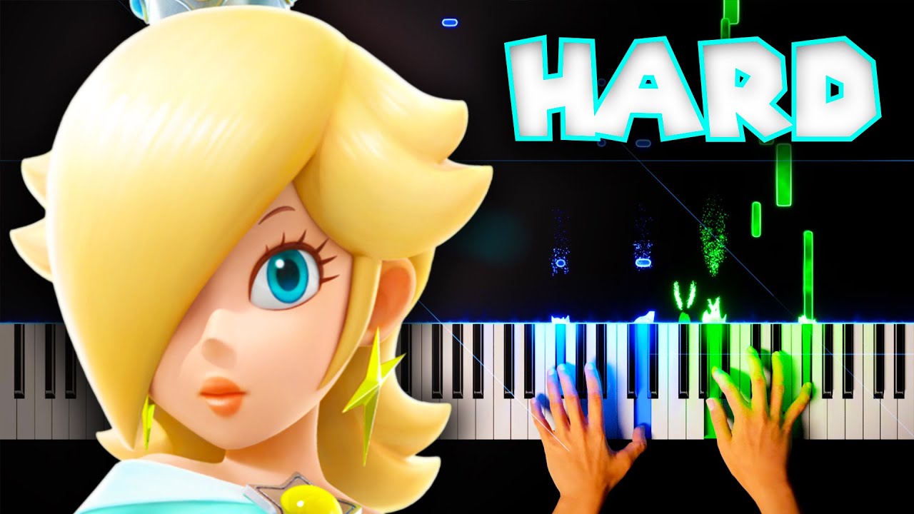 Rosalina in the Observatory (from Super Mario Galaxy) - Piano Tutorial