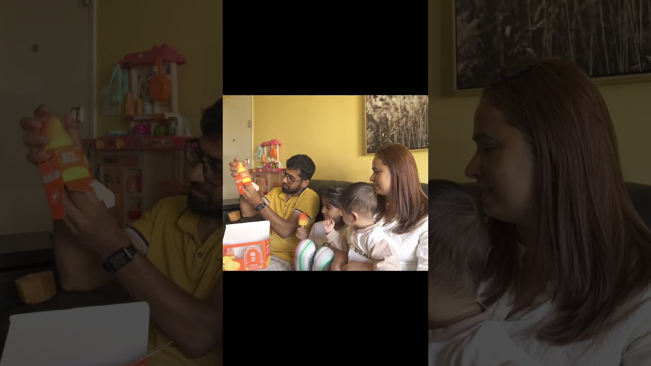 Viral mango Ice Cream - Nepali family in Canada