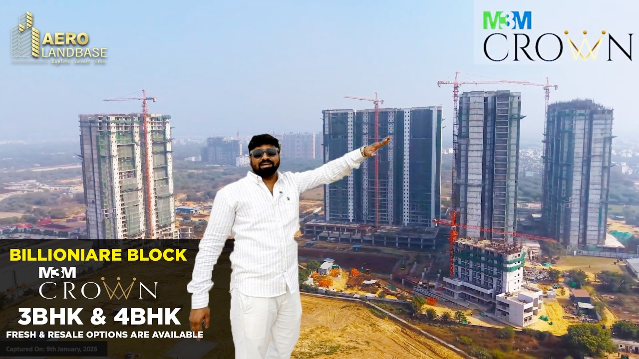 M3M CROWN IN SCDA 111 BANG ON DWARKA EXPRESSWAY | Why Invest in M3M CROWN | Aero Landbase