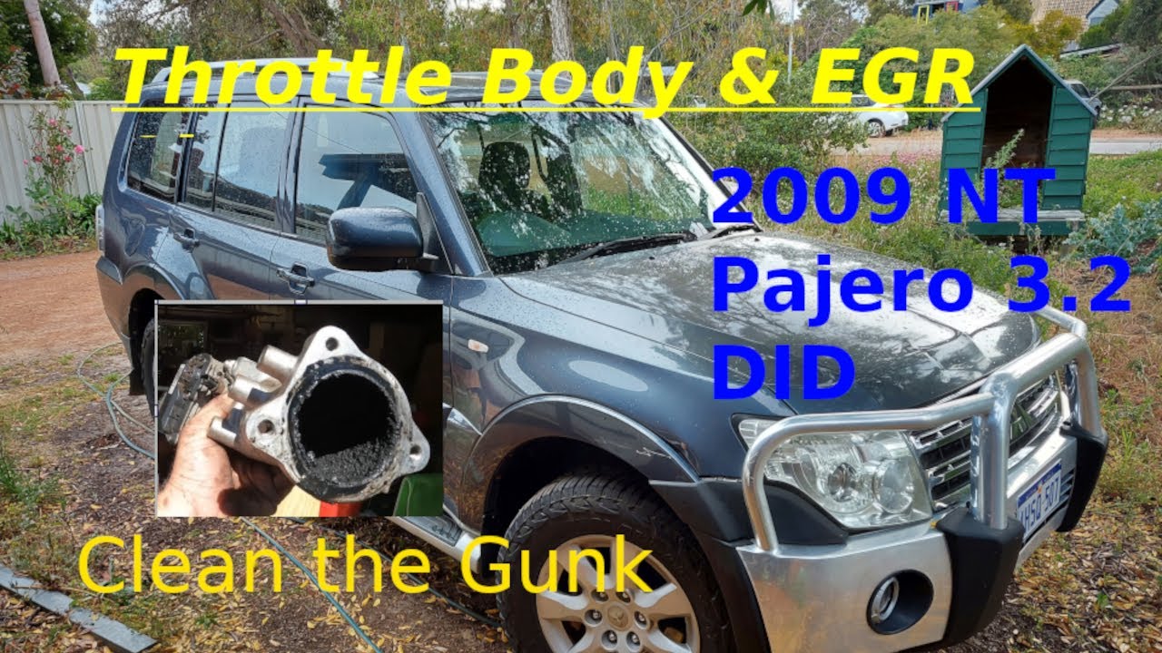 Mitsubishi Pajero 2009 EGR Clean🤯 #Pajero #EGR
