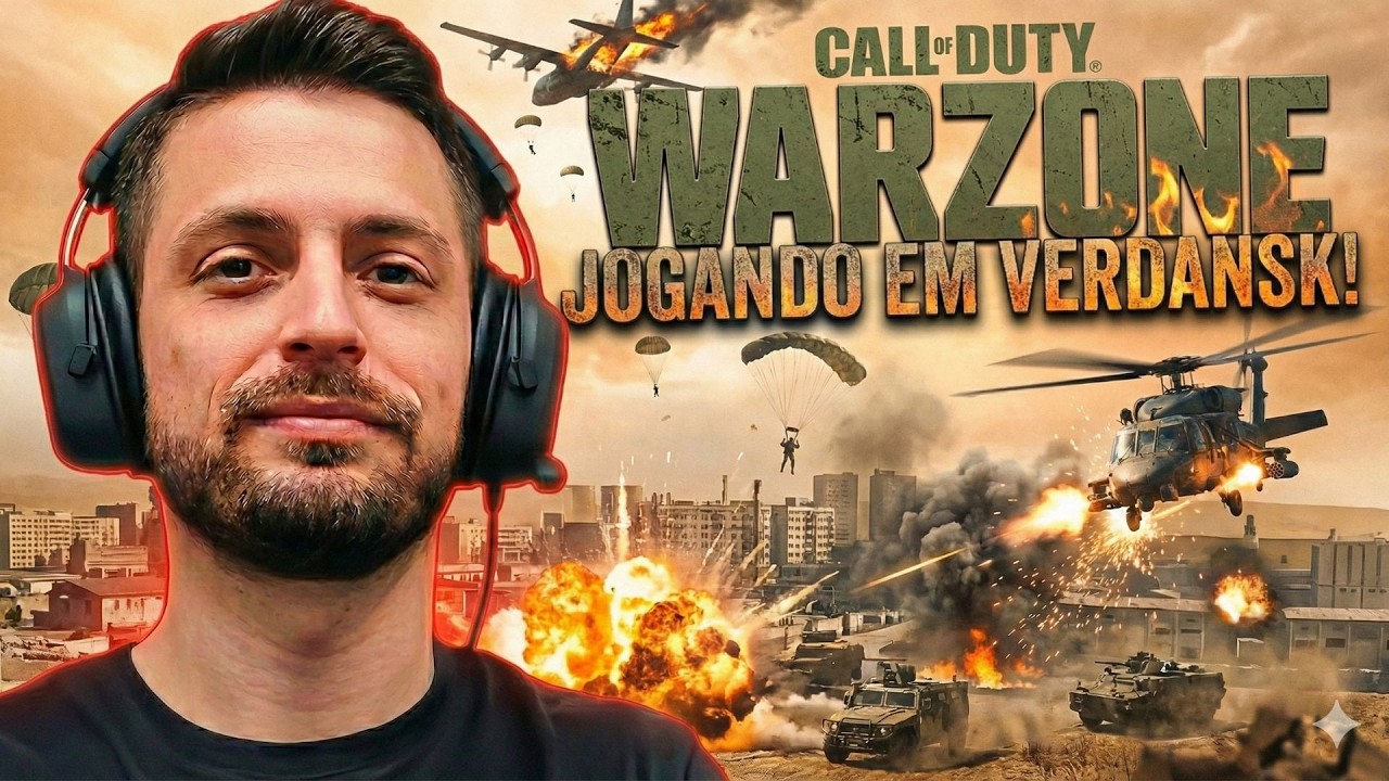 🔴 Dominando o mapa! Warzone Ao Vivo!