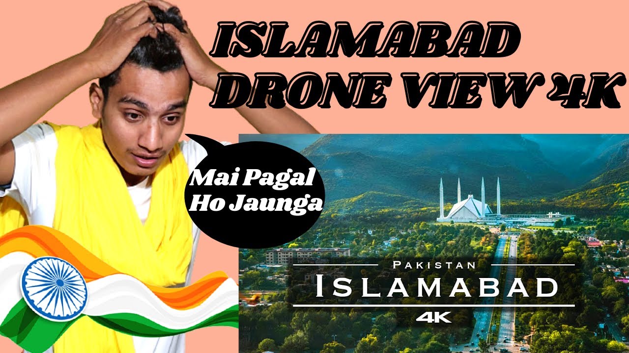 Indian Reaction on ISLAMABAD || Islamabad Drone View in 4K | Islamabad, Pakistan 🇵🇰 |