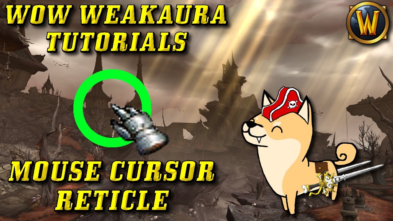 Mouse Cursor Weakaura WoW Tutorial (A simple but very helpful WA that's EASY to make!)