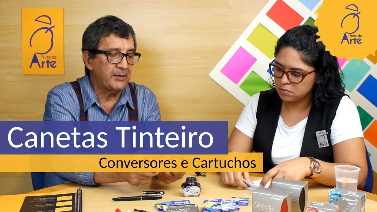 Como Usar Caneta Tinteiro com Conversor ou Cartucho de Tinta
