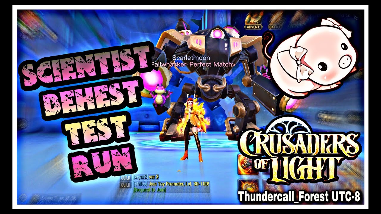 Crusaders of Light Scientist Behest Double DP Test Run