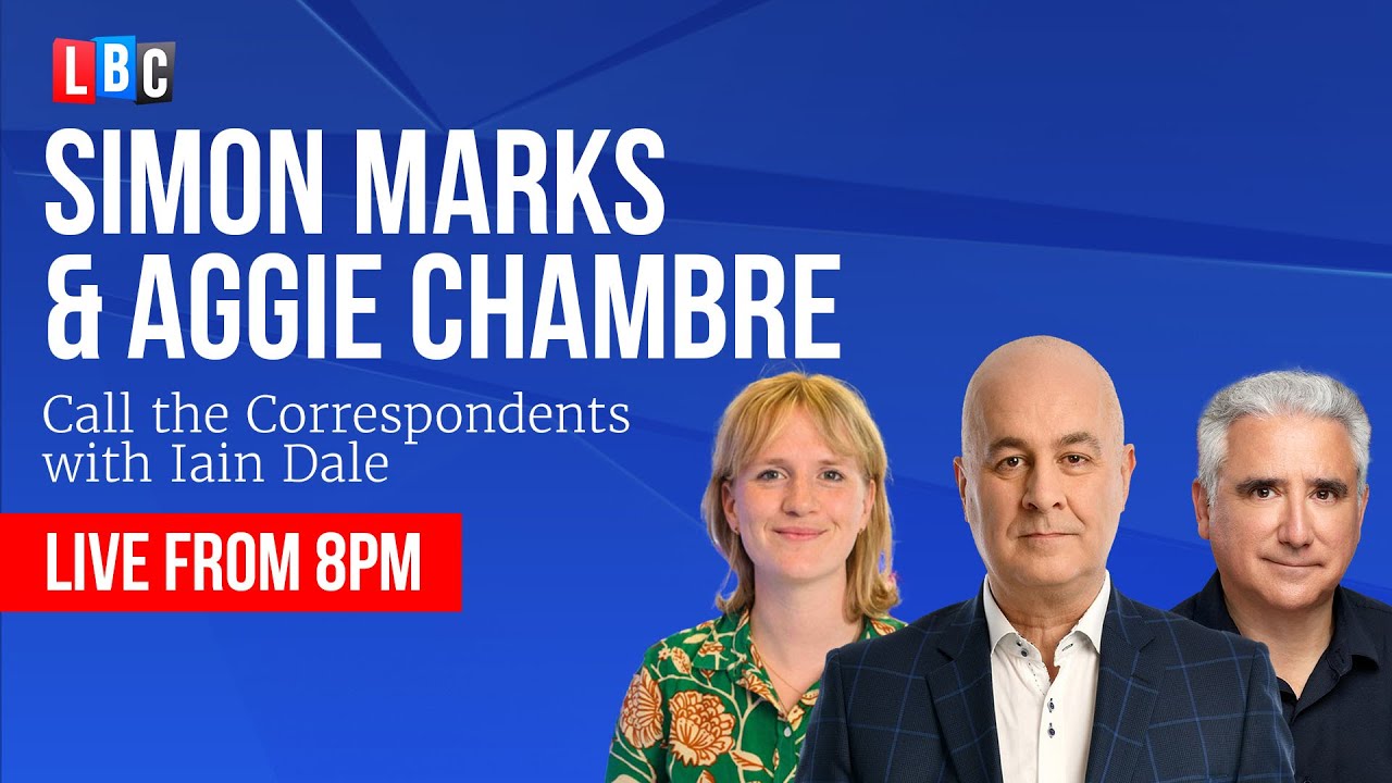 Simon Marks & Aggie Chambre: Call the Correspondents | Watch LIVE 🔴