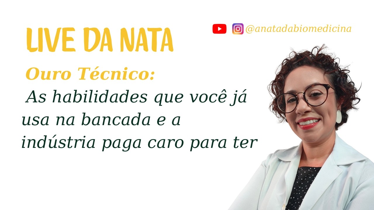 Ouro Técnico da Biomed: As habilidades que você já usa na bancada e a indústria paga caro para ter