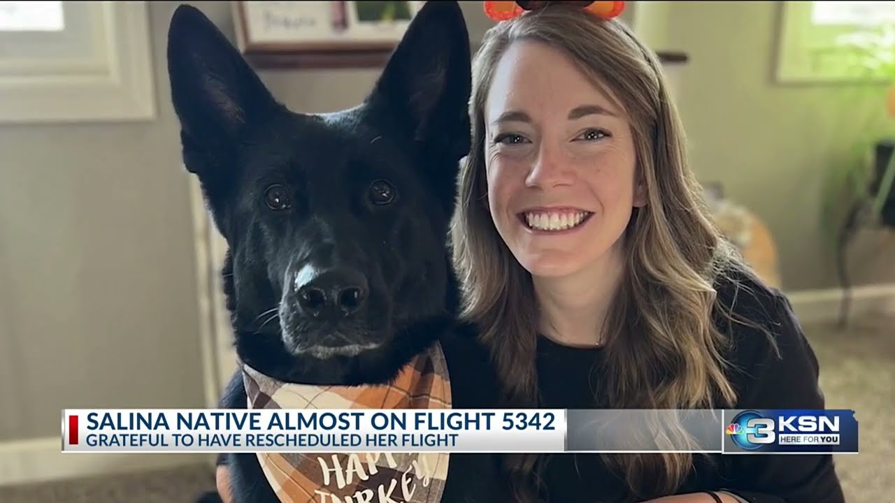 Kansas native supposed to be on flight 5342, overwhelmed with emotions