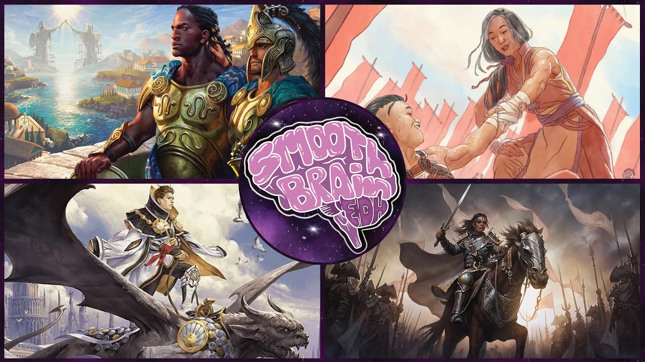 Kynaios and Tiro vs Alesha vs Tomik vs Adeline | EDH Gameplay | Smooth Brain EDH