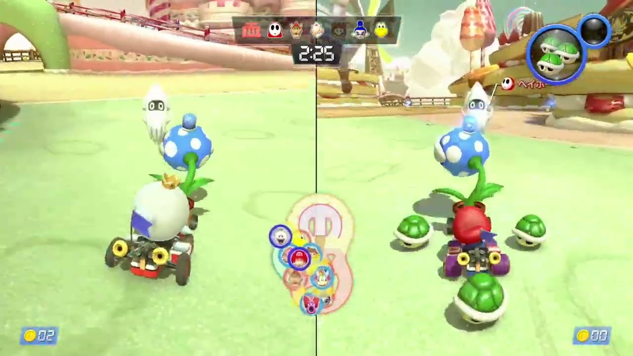 【マリオカート８デラックス】ミニゲーム、パックンvsスパイ第１９弾