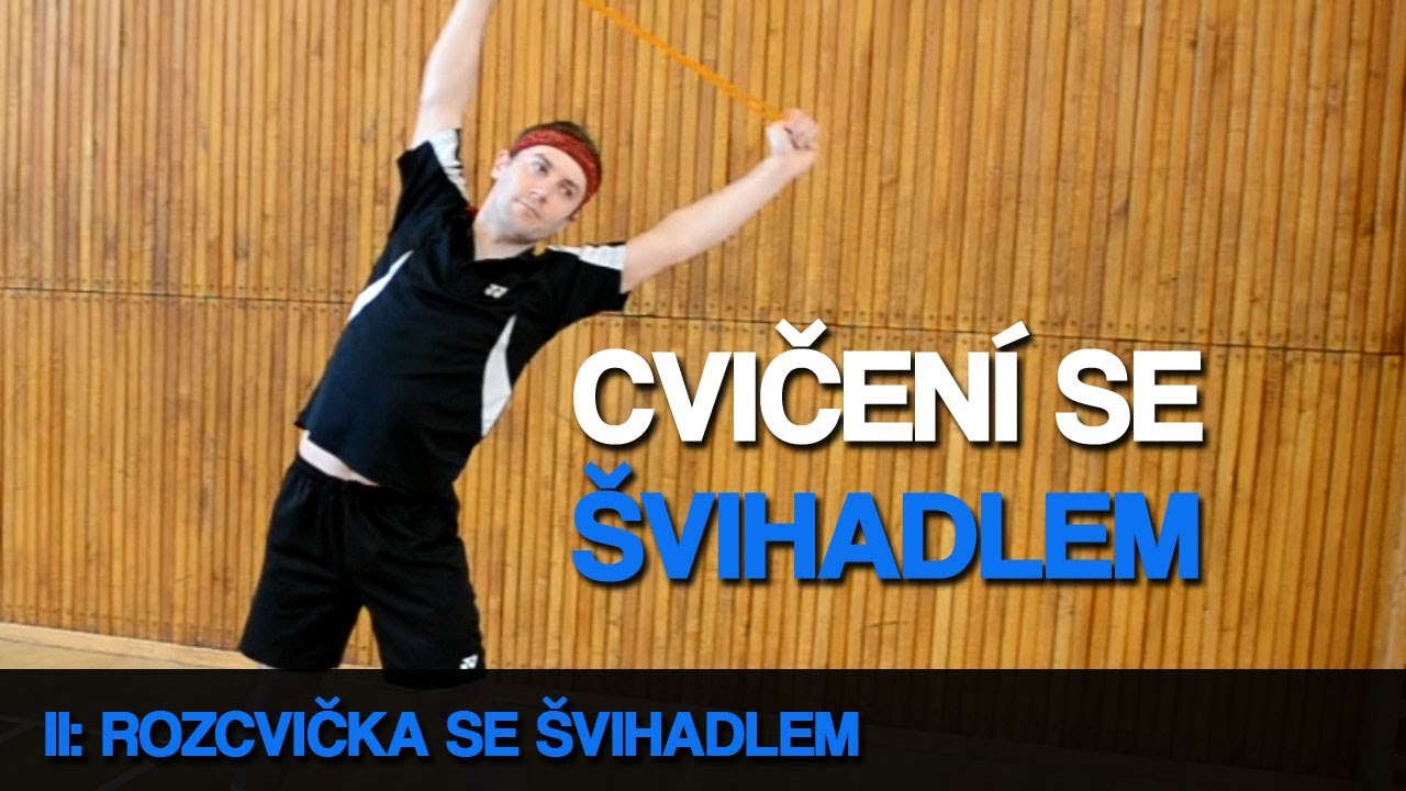 Cvičení se švihadlem: protažení