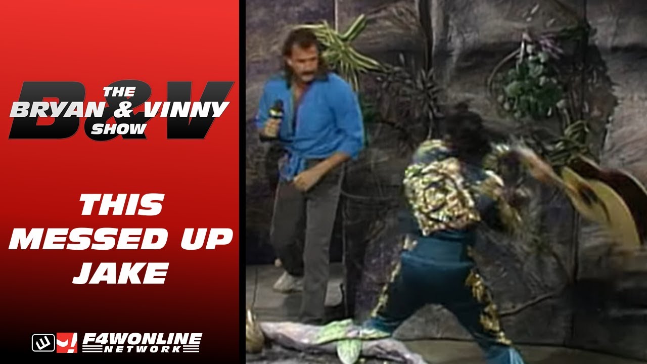 This segment messed up Jake Roberts for years | Prime Time Wrestling 87 | Bryan & Vinny Show