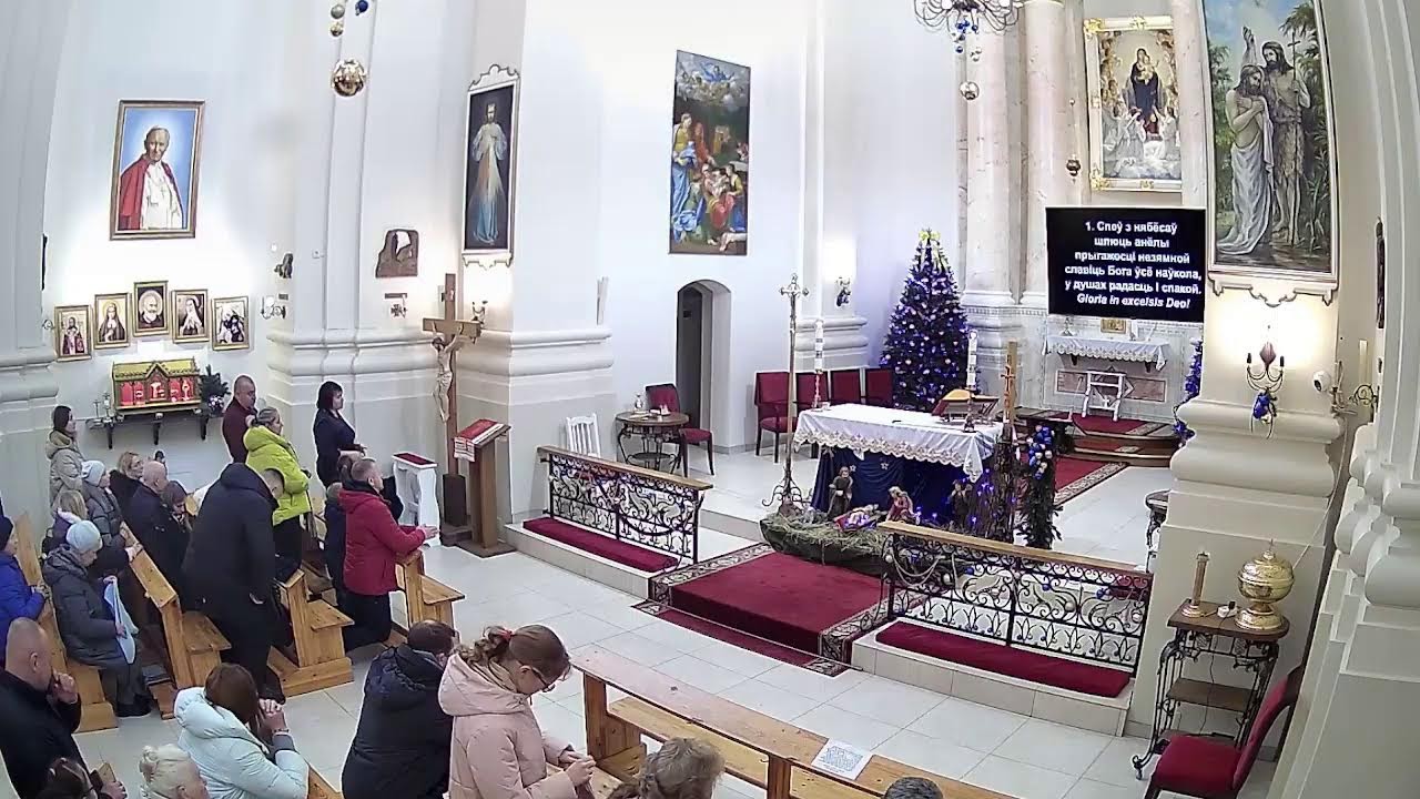 Прямая трансляция пользователя Парафiя Нараджэння Найсвяцейшай Панны Марыi