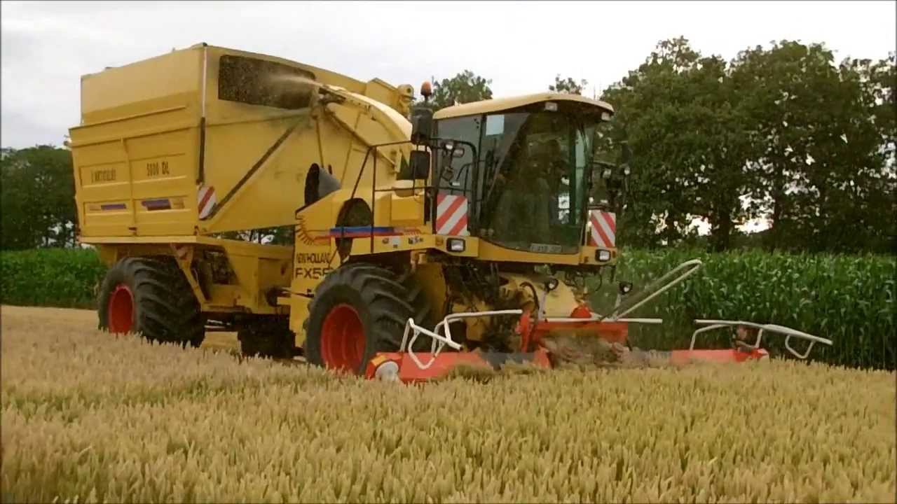 40. Wintertarwe (GPS) hakselen met New Holland Articulée 5000 DL