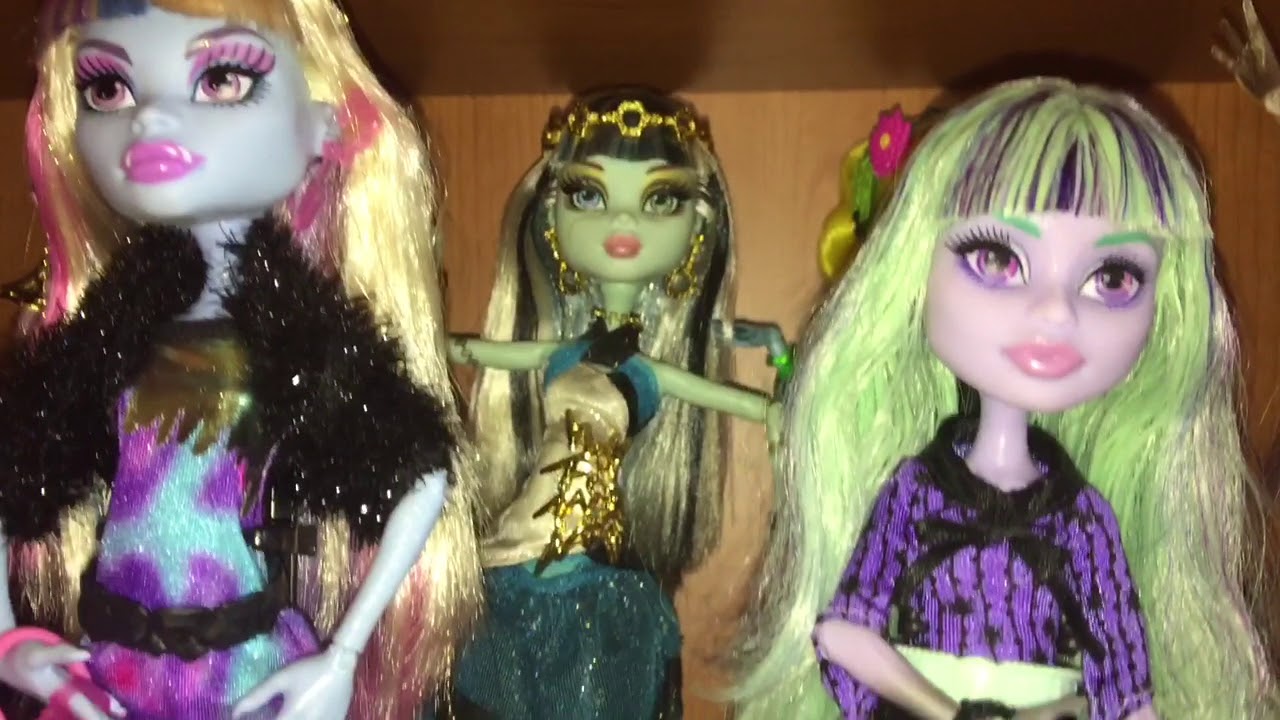 LA MIA COLLEZIONE DI MONSTER HIGH (Completa)|| Rochelle & Lagoona Mh