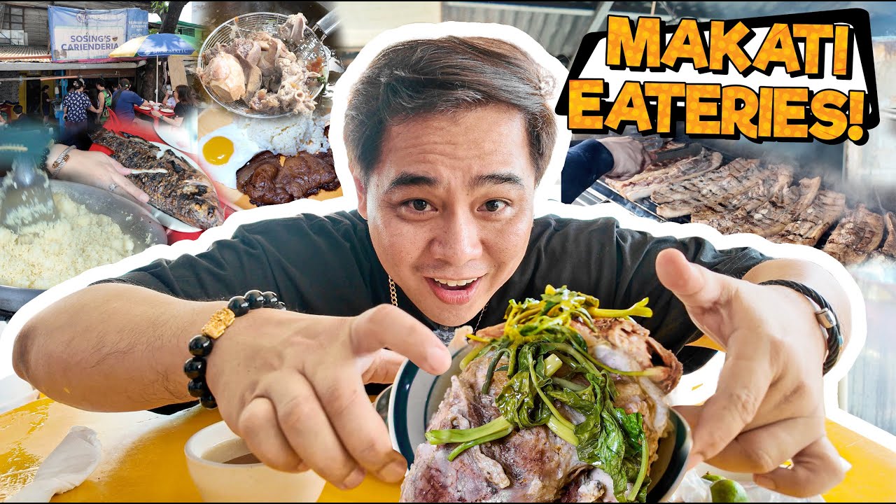 Where to EAT in MAKATI: SULIT Carinderia Food Trip - Jayzar Recinto