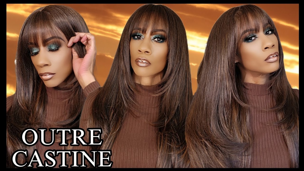 OH THE LAYERS WOW! OUTRE GLUELESS HD LACE FRONT WIG/CASTINE!!!!