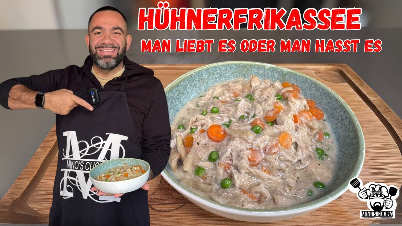 Schnelles & cremiges Hühnerfrikassee mit Spargel & Champignons – wie bei Oma