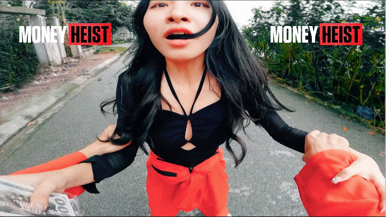 MONEY HEIST PARKOUR vs POLICE || RESCUE GIRLFRIEND (Epic Parkour POV)