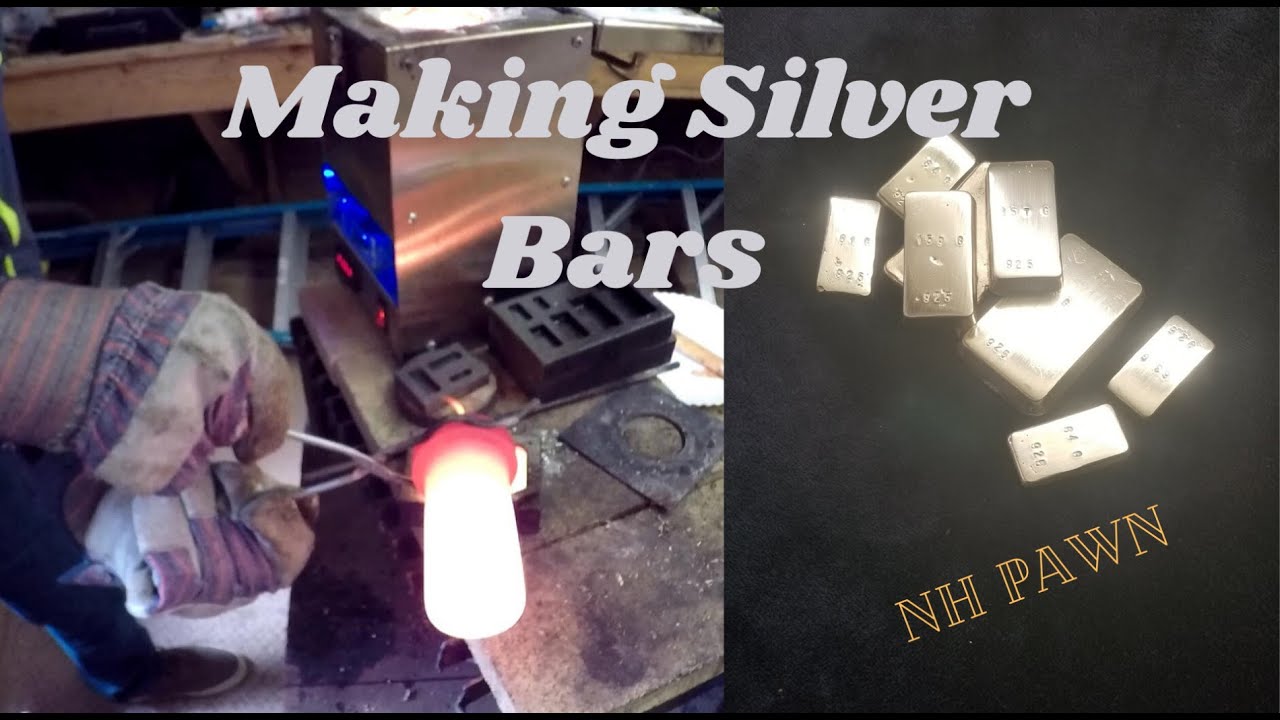 Making Silver Bars out of Sterling Silver from the Pawn Shop