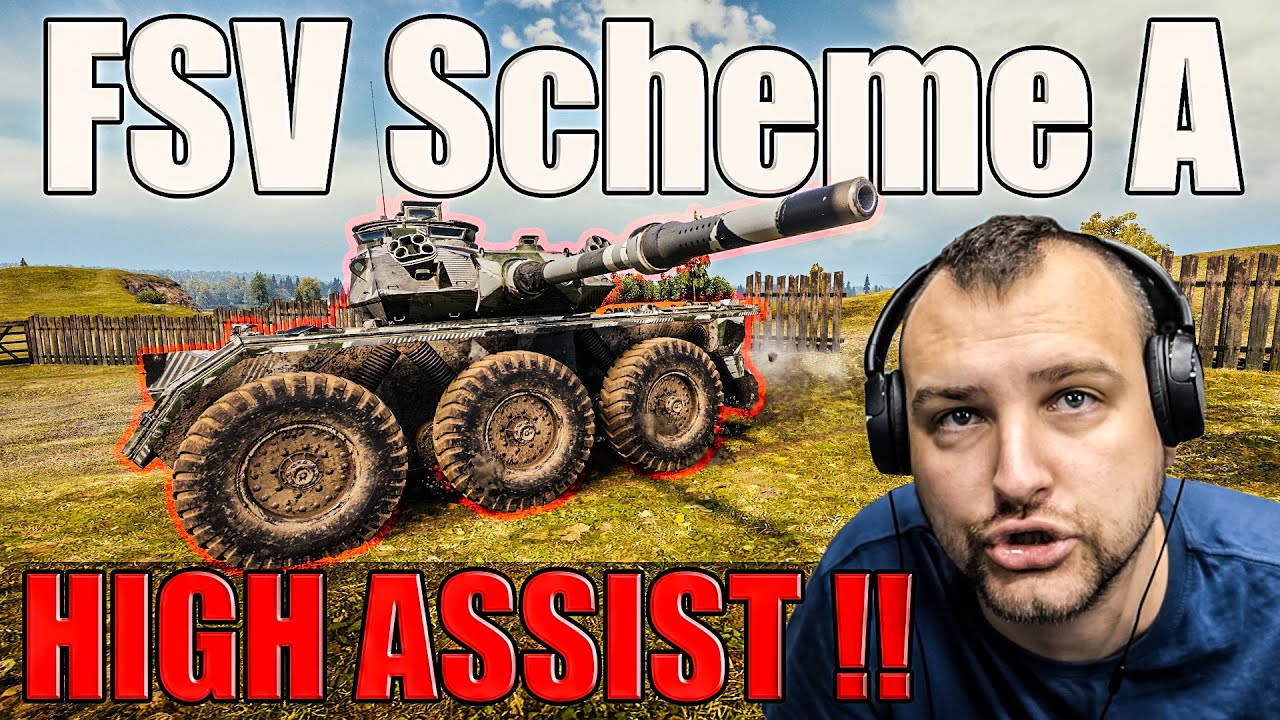 FSV Scheme A: High Assisting Damage Battles! | World of Tanks