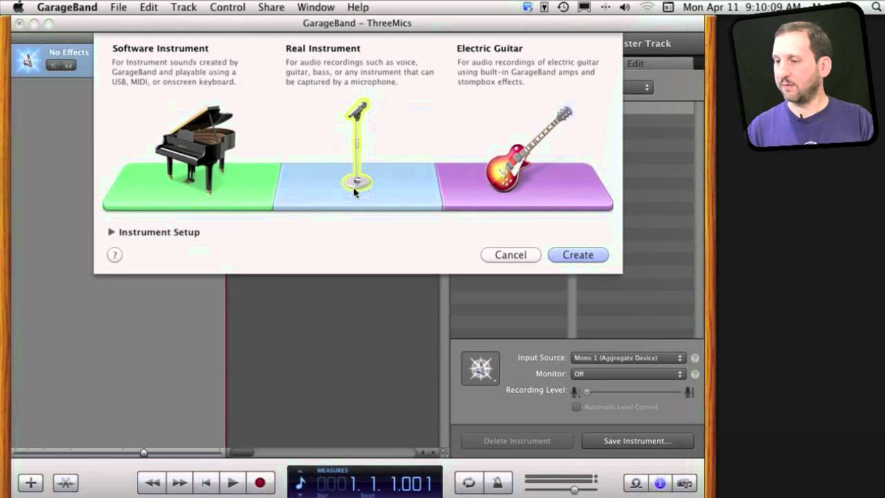 Multiple Mics With GarageBand (MacMost Now 539)