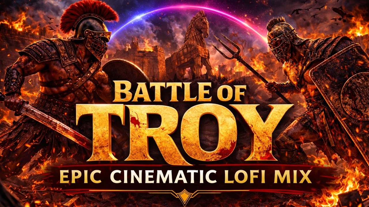 Battle of Troy | Epic Cinematic LoFi Mix | Study Motivation Music