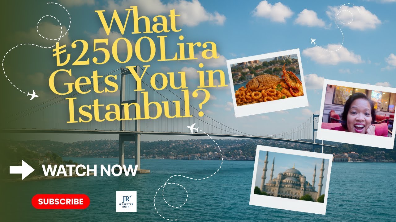 What ₺2500  Lira Gets you in Istanbul?🇹🇷