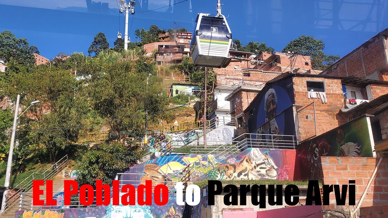Medellin Colombia Cable Cars | El poblado to Parque Arvi |(You Need to Know This) 4K Video