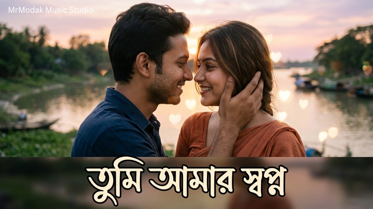তুমি আমার স্বপ্ন | Bangla Romantic Song 2026 | Emotional Love Song | Original Lyrics Video
