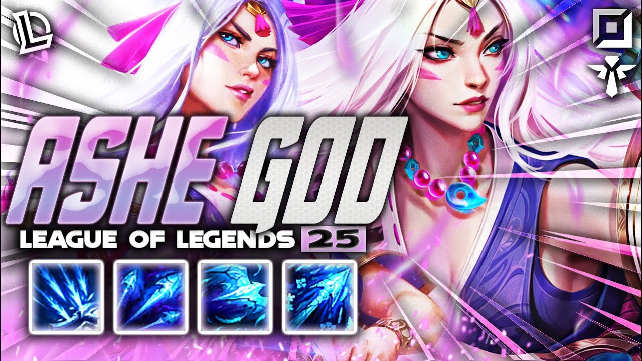 ASHE МОНТАЖ №10 - ASHE GOD | Ez LoL Plays