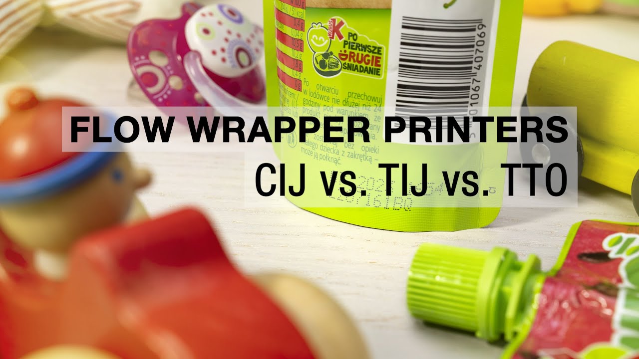 Comparing Flow Wrapper Printers: CIJ vs. TIJ vs. TTO