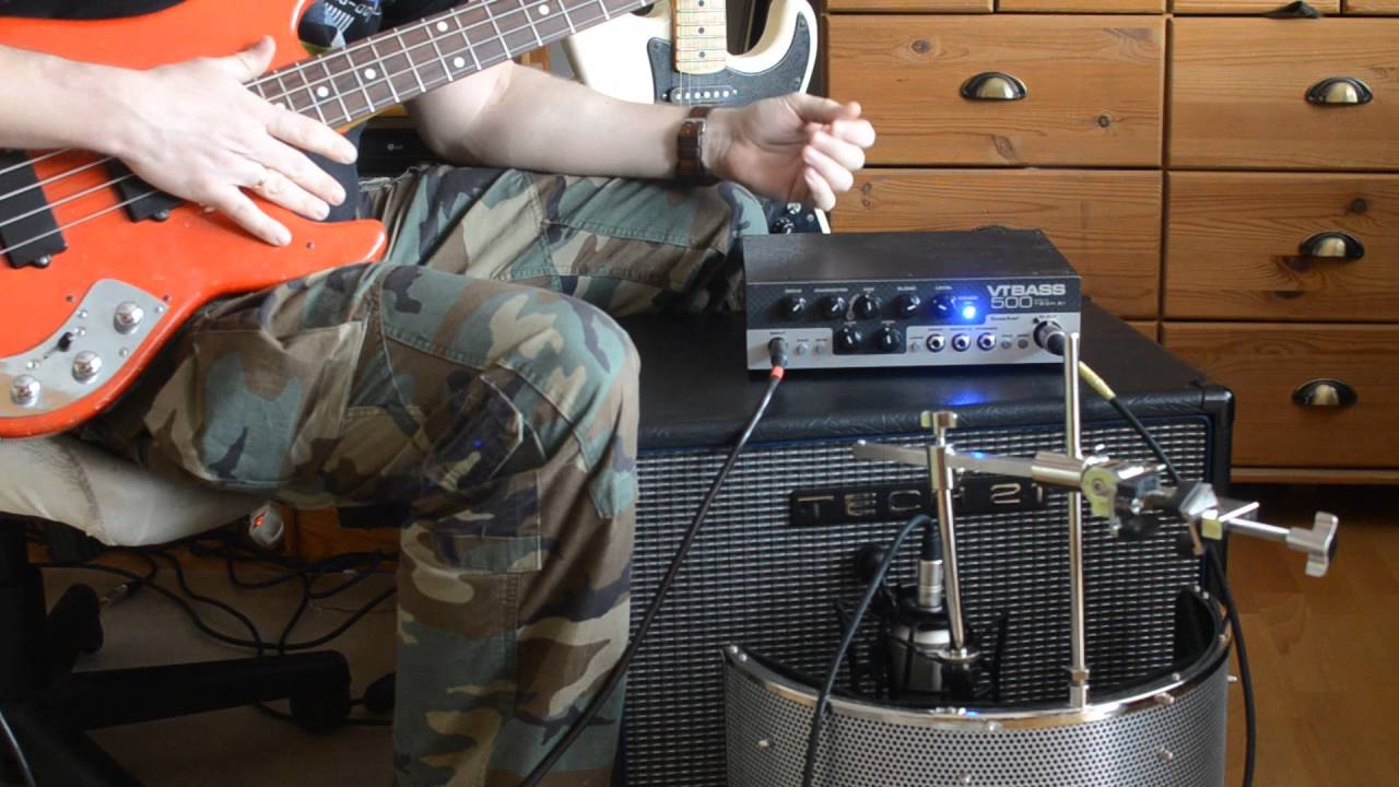 TECH 21 VT 500 & B112 VT SOUNDTEST