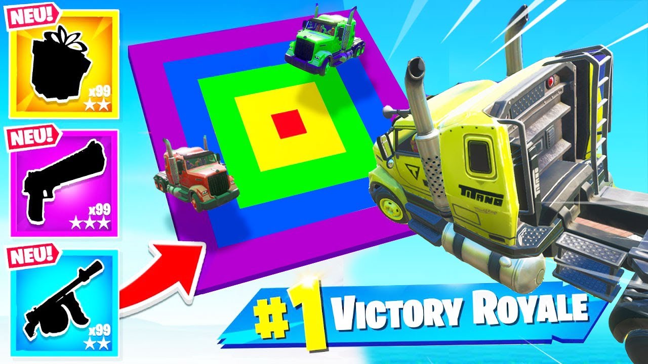 DART DEATHMATCH mit NEUEN TRUCKS in Fortnite!