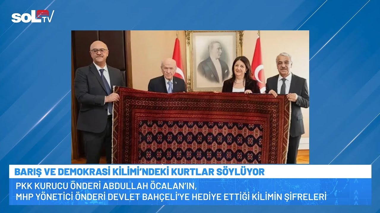 Barış ve Demokrasi Kilimi’nin şifreleri: “Uzaktan bakınca hakikaten kurt sembolünü andırıyor”