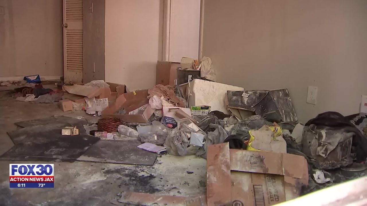 Squatters return to Jacksonville apartment complex