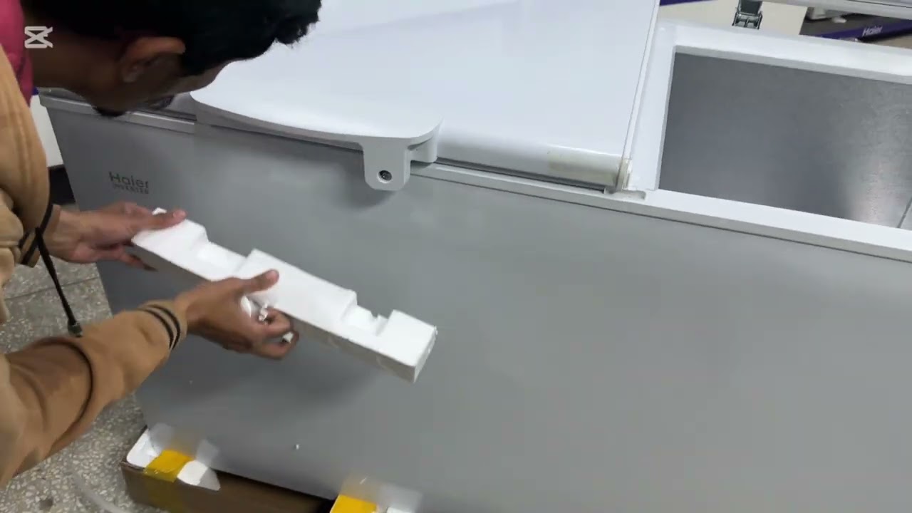 Unboxing of Haier Jumbo Deep Freezer 545 Inverter