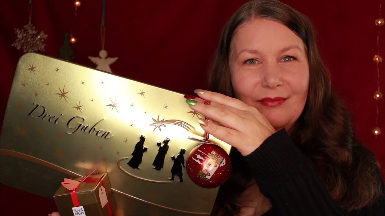 ASMR DU berätst MICH im Süßigkeitenladen Roleplay (Rollentausch) Christmas Edition German/Deutsch