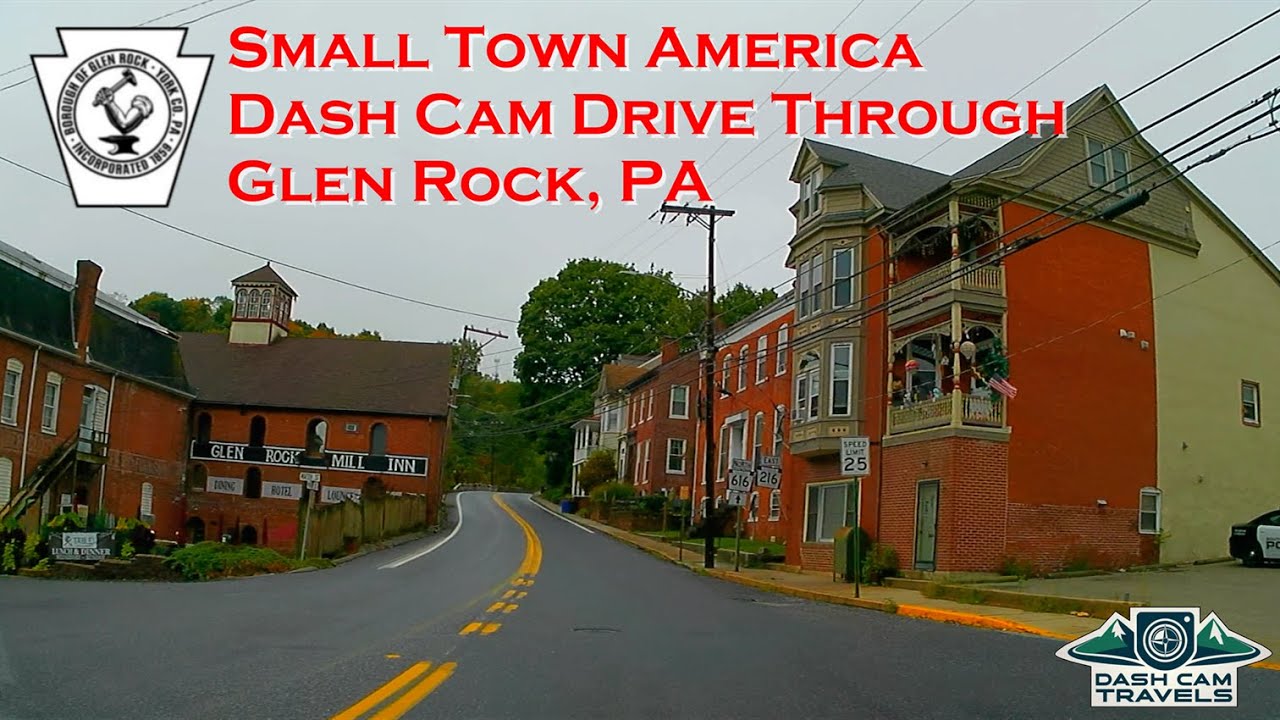 Видеорегистратор Small Town America — Глен-Рок, Пенсильвания