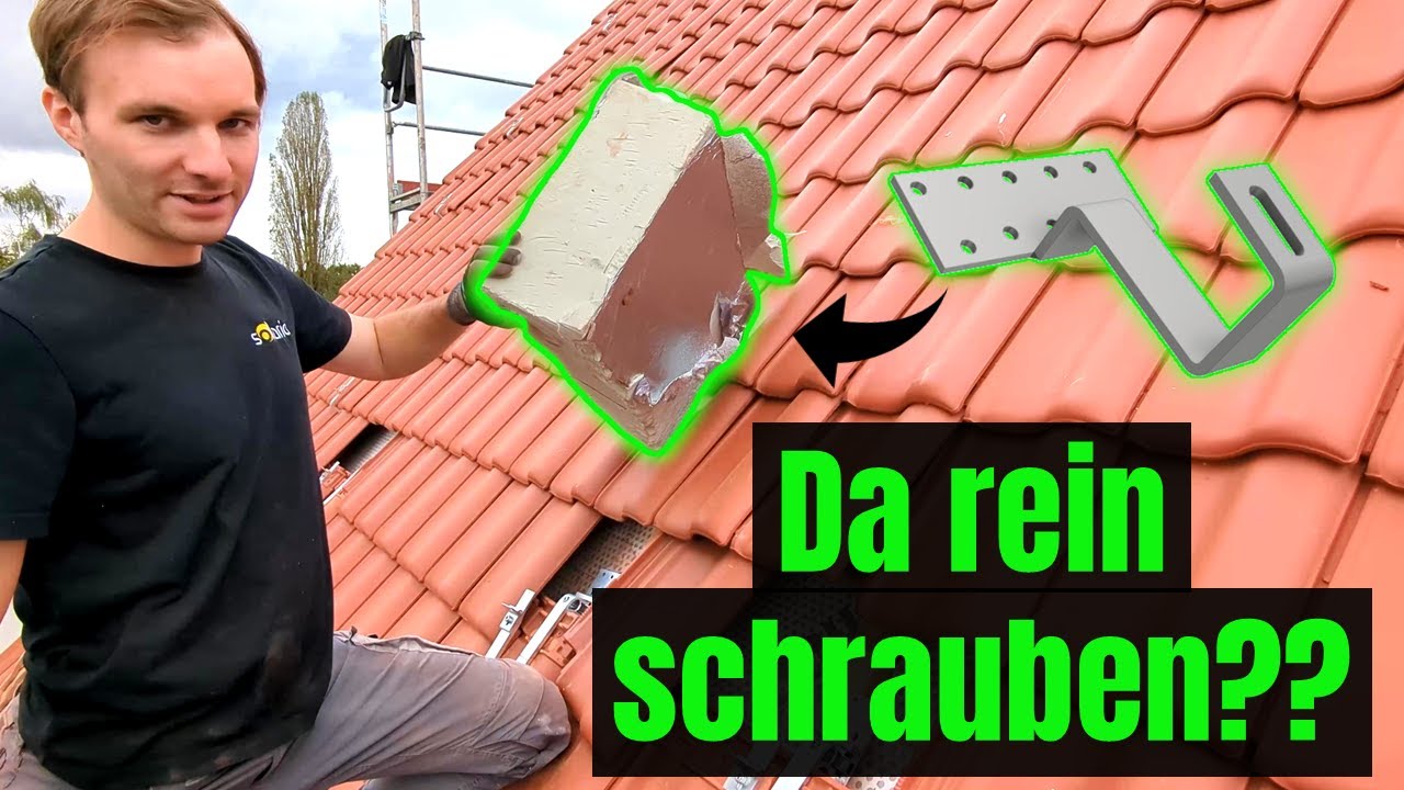 PV Haken bei Aufsparrendämmung? So geht's richtig!