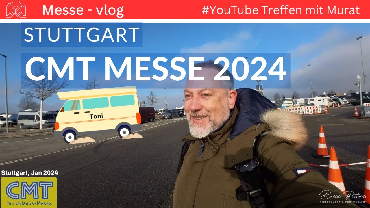 🚐 CMT MESSE STUTTGART 2024 - Treffen mit @muratvloggt - Hotel Mövenpick Messe & Congress