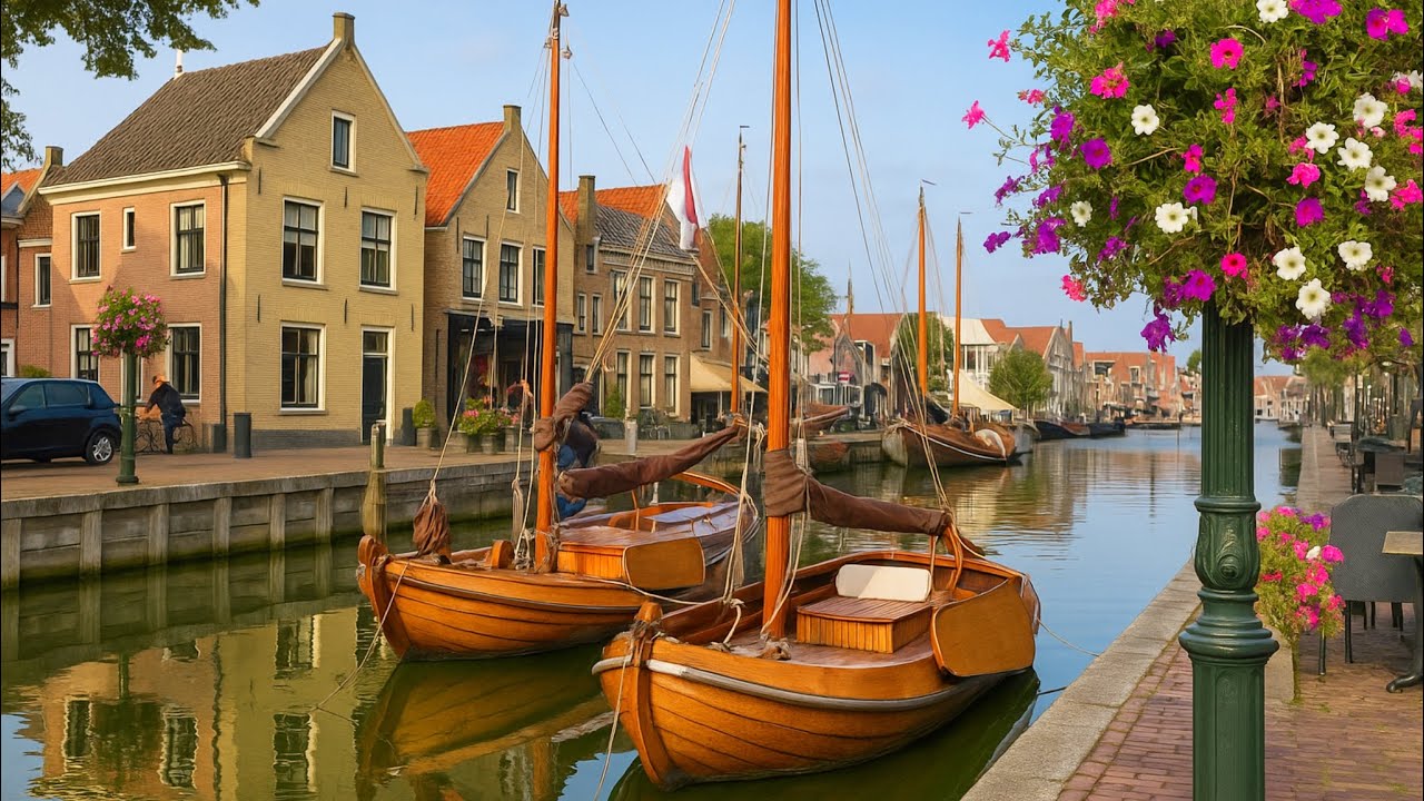 ЖИЗНЬ В СЕЛЕ 🍂ГОЛЛАНДИЯ БЕЗ ПУТЕШЕСТВЕННИКОВ 🏡 🌷SPAKENBURG | 🇳🇱 НИДЕРЛАНДЫ 🌍