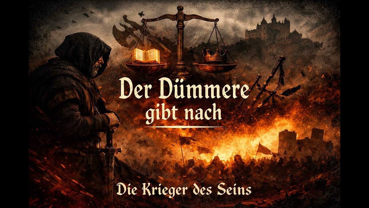 Der Dümmere gibt nach | Die Krieger des Seins | Mittelalter Rock mit Dudelsack