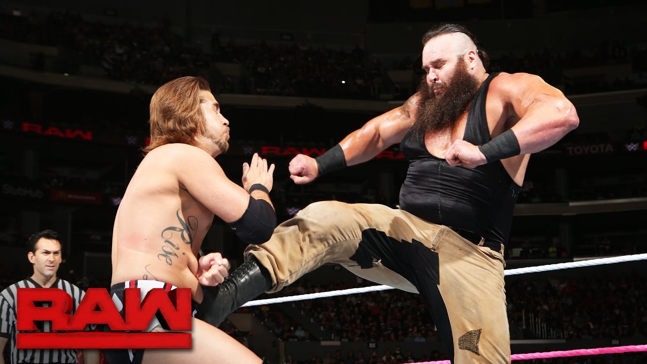 Braun Strowman vs. Chase Silver: Raw, Oct. 3, 2016